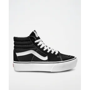 Zapatillas SK8-Hi Platform 2.0 Nobuk - VANS Altas Negras