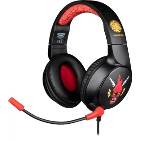 Auriculares Gaming Konix Stranger Things - Hellfire Club 1,5m