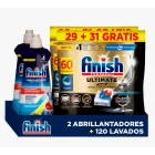 Pack Brillo Total Finish – 120 Pastillas + Abrillantador Limón