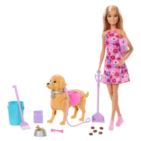 Conjunto Barbie con Perrito: 'Barbie Walk & Potty'