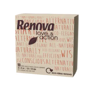 Servilletas de Papel Renova Love & Action - 270 Unidades