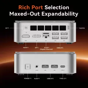 Mini PC SOYO S4 Air con Ryzen 7 PRO y 16GB RAM
