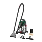 Aspirador 1600 W para seco y húmedo.