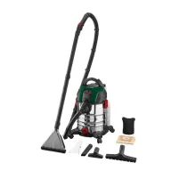 Aspirador 1600 W para seco y húmedo.