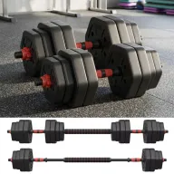 Mancuernas y Barra de Fitness 30KG – SONGMICS