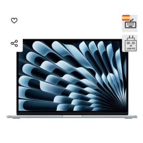 MacBook Air 10 Núcleos M4 16GB 512GB Azul Cielo