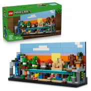Maqueta 3D LEGO Minecraft con 5 Microfiguras - Regalo Gamer