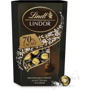 Bombones de chocolate negro 70% Lindt