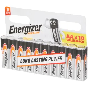 Energizer AA Pilas Alcalinas de Larga Duración