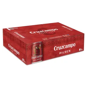 Cruzcampo Pilsen 24 Latas 33cl - Precio Final 8,03€