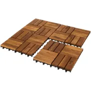 Baldosas para terraza de madera