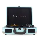 Tocadiscos Azul PRIXTON VC400 - 33, 45 y 78 RPM