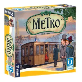 Juego de Mesa Devir Metro con 4 Expansiones Incluidas