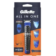 Recortadora Eléctrica Gillette y Accesorios Todo en Uno