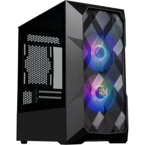 TD300 Cooler Master Negra con Cristal Templado y USB 3.0