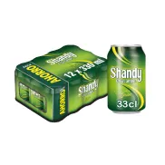 Pack de 12 Cerveza Limón Cruzcampo 330 ml con Recompensa