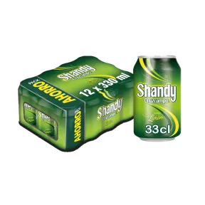 Pack de 12 Cerveza Limón Cruzcampo 330 ml con Recompensa