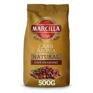 Marcilla Café Grano 500g x 4 Unidades - Total 2 Kilos