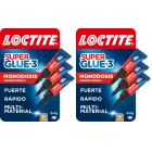 Triple Resistencia: Mini Trio de Loctite Super Glue-3
