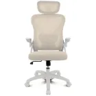Silla Reclinable Beige Drift DRAIR35 con Respaldo de Malla