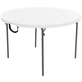 Mesa Plegable Redonda Wellhome 120 cm para Jardín