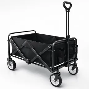 Carrito Plegable con Ruedas Ideal para Playa y Jardín