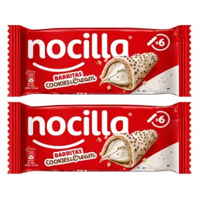 Pack 12 Barritas Nocilla Cookies&Cream con Crema y Galleta