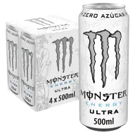 Pack de 8 Latas 500 ml de Monster Energy Ultra White