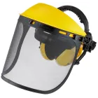 Visera Oregon con Orejeras y Malla Metálica para Jardinería