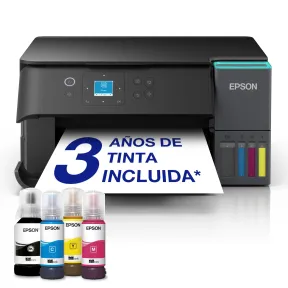 Impresora Epson EcoTank ET-2950 para Hogar, Wi-Fi, A4