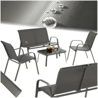 Muebles de Jardín Exterior para 4 Personas en Conjunto