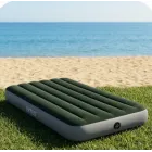 Colchón hinchable INTEX Downy 1 plaza con bomba de pie