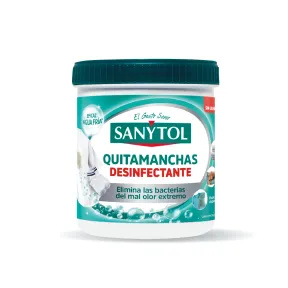 SANYTOL Quitamanchas Desinfectante en Polvo, 8 x 450 gr