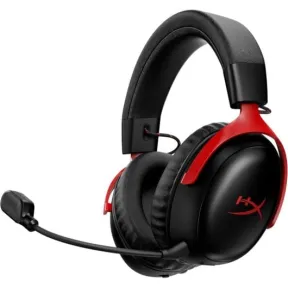 Auriculares inalámbricos HyperX Cloud III S Bluetooth Rojo Negro
