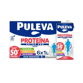 Proteína Extra Puleva Pack Pro 6 x 1L