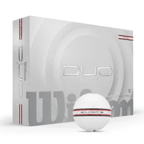 Bolas de Golf Duo Soft Wilson - Pack de 12