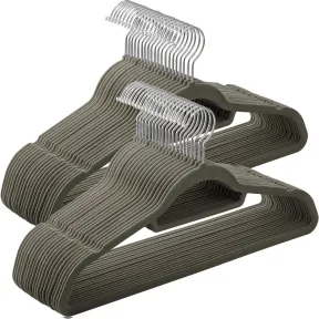 Juego de 50 Perchas de Terciopelo SONGMICS