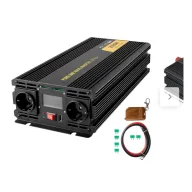 Inversor de 2500W 12V a 230V con pantalla y control remoto