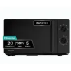 Microondas 20 L Hisense H20MOBP1HI, 700 W, 5 Potencias - Negro