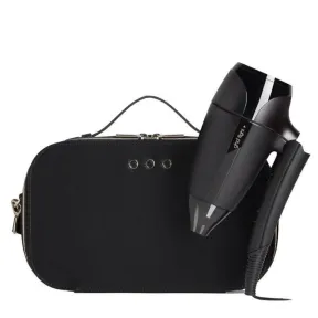 Secador portátil iónico negro ghd flight+ 65 °C plegable