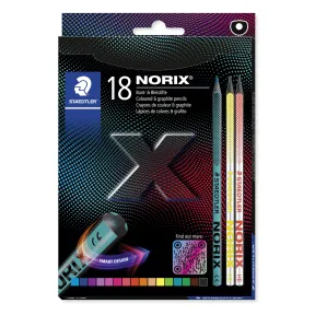 Pack de 16 Lápices de Colores + 2 STAEDTLER NORIX