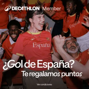 100 puntos gratis en Decathlon por cada gol de España