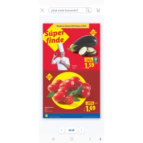 Pera cherry tomate del 225 al 245
