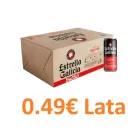 Cerveza Estrella Galicia 33cl - 24 Latas a 0.49€ c/u