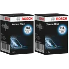 Lámpara Halógena Bosch H4 Faro de Carretera 6055W Luz Alta
