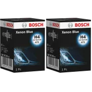 Lámpara Halógena Bosch H4 Faro de Carretera 6055W Luz Alta