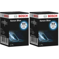 Lámpara Halógena Bosch H4 Faro de Carretera 6055W Luz Alta