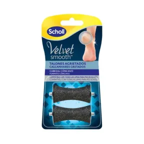 Cabezal cóncavo para limar pies Scholl - 2 recambios
