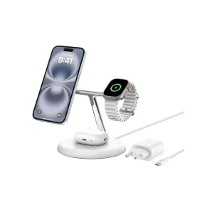 Cargador Inalámbrico 3 en 1 Belkin con MagSafe (15W)