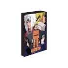 Póster LED Naruto Shippuden, Pirámide 30x40 cm